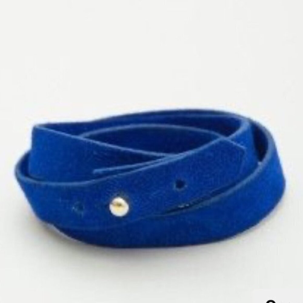 OBEY Adieu Suede Wrap Bracelet